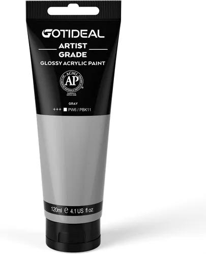 Vista 6 de GOTIDEAL - Pintura acrílica iridiscente, rojo camaleón, de 4.1 oz, no tóxicas, no se decoloran; ricos pigmentos para artistas adultos y niños