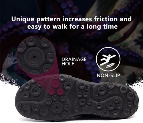 Vista 3 de Zapatos acuáticos para hombre y mujer, de secado rápido, para piscina, playa, surf, caminar, kayak