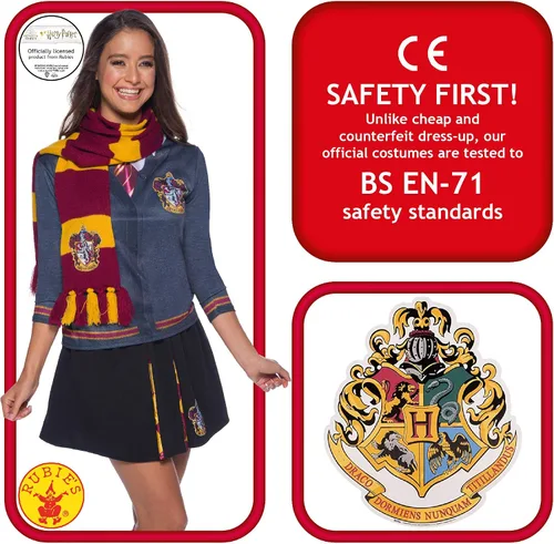 Vista 4 de Rubies - Bufanda de Harry Potter para adulto talla única