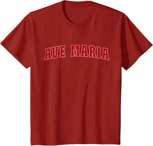Vista 62 de Ave Maria FL Florida - Camiseta, Negro