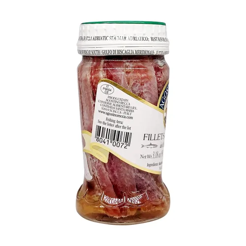 Vista 3 de AGOSTINO Anchoas En Tarro, 3.35 OZ