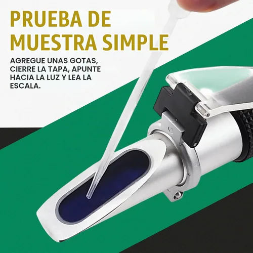 Vista 7 de Ade Advanced Optics RHB-10ATC-1 Refractómetro Brix 0-10% ATC 4 SAP, refrigerante CNC