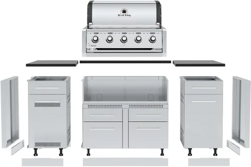 Vista 9 de Regal S 520 - Cabezal de parrilla de gas propano integrado de 5 quemadores