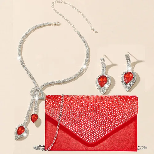Vista 9 de LETODE Bolsos de mano para mujer, bolsos de noche y embragues para mujer, bolsos de sobre, bolsos de fiesta, baile de graduación, bolso de boda