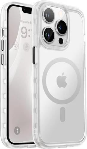 Vista 40 de Vooii Funda para iPhone SE 3ª/2ª/2020 con Magnético, Funda iPhone 8/7 [Compatible con Magsafe] [Diseño Integrado] Sensación de Agarre Cómoda Delgada