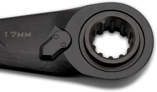 Vista 3 de Crescent CX6DBM2 - Juego de llaves métricas de trinquete de óxido negro 4 en 1 de 2 piezas X6 (paquete de 12)