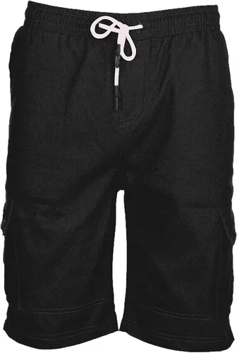 Vista 3 de Pantalones cortos casuales para hombre, atléticos, trabajo, playa, entrenamiento, golf, verano, transpirables, baloncesto, pantalones cortos