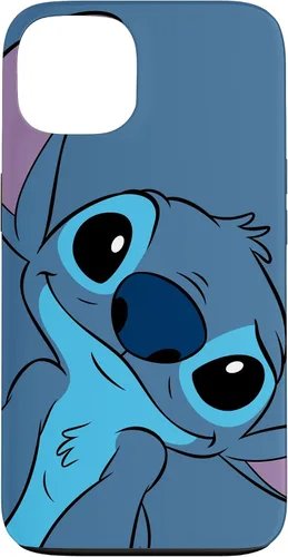 Vista 7 de Disney Lilo y Stitch Linda Carátula de Stitch en Color Gris Pizarra para iPhone 17