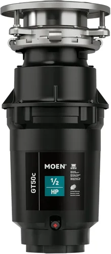 Vista 15 de Moen Prep Series PRO GXP50C - Triturador de basura compacto de alimentación continua para fregadero de cocina con cable de alimentación