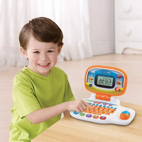 Vista 4 de VTech bolsa and Go Laptop, Anaranjado
