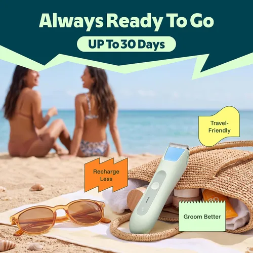 Vista 7 de Cortador de bikini POP 4 en 1 para mujer Verde