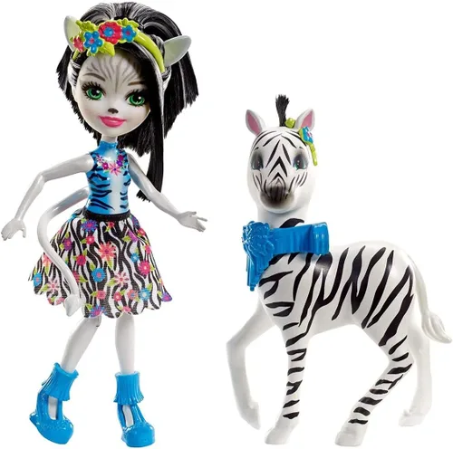 Vista 3 de Enchantimals Zelena Zebra Dolls