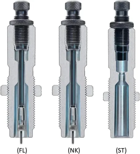 Vista 3 de Redding Reloading Deluxe Die Set for Bottleneck Cases Hunting Handloading Precision