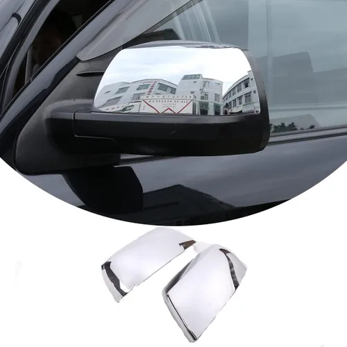Vista 8 de Accesorios para cubierta de espejo retrovisor exterior para Toyota Tundra 2007-2021/Sequoia 2008-2020, cubiertas de protección de espejo retrovisor