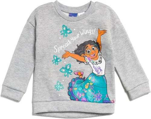 Vista 2 de Disney Encanto Mirabel - Conjunto de sudadera y pantalones para niñas de niños pequeños a grandes