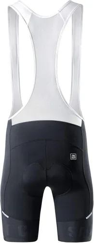 Vista 2 de Santic Baberos cortos de ciclismo para hombre con bolsillo acolchado 4D transpirable para bicicleta de carretera