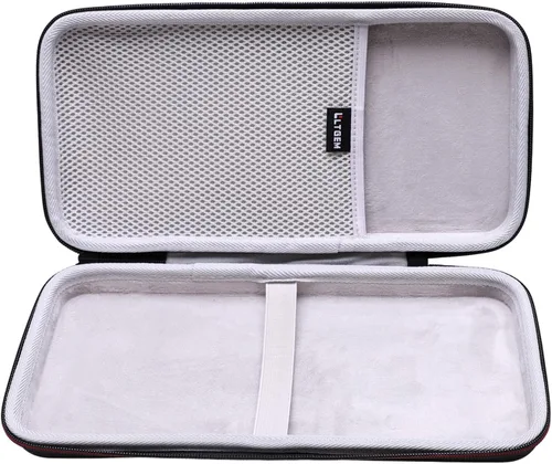 Vista 2 de LTGEM - Funda compatible con Logitech MX Keys Mini teclado iluminado inalámbrico minimalista (interior: 12.1 x 5.6 x 0.8 pulgadas), solo funda