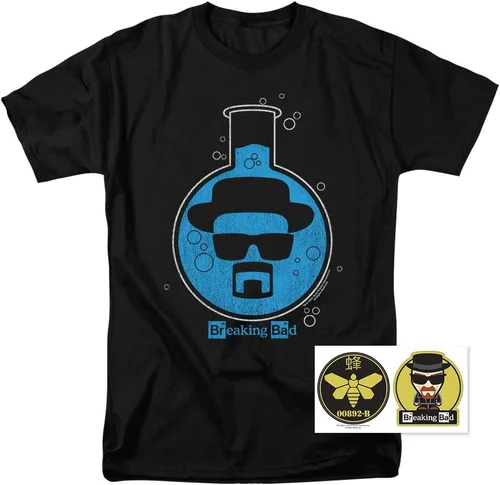 Vista 2 de Popfunk Breaking Bad Beaker - Camiseta y pegatinas