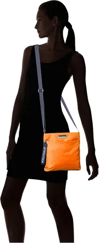 Vista 7 de Nautica Diver - Bolso cruzado pequeño de nailon para mujer con correa de hombro ajustable