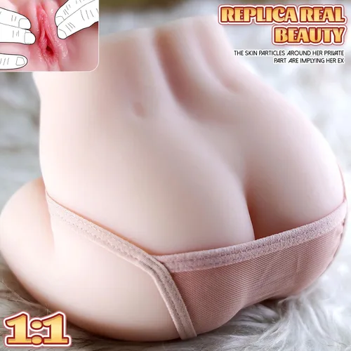 Vista 6 de Muñeca sexual para hombre, vagina de bolsillo, muñeca sexual masculina, juguetes sexuales realistas para adultos, trasero suave realista con vagina