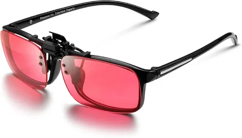 Vista 3 de Pilestone GM-3 Lens D Color Blind Gafas Clip-on para ceguera roja