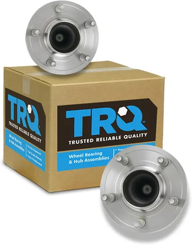 Vista 155 de Conjunto de rodamiento de rueda delantera de 2 piezas y buje TRQ Compatible con Pontiac Solstice 2006-2009 Saturn Sky 2007-2010
