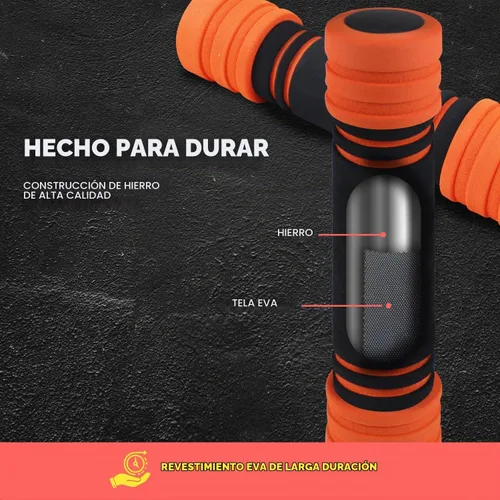 Vista 5 de Squatz Adjustable Dumbbell Set 70-140LB Adjustable Dumbbells For Home Gym, Anti-Slip Handle With Heavy‑Duty Plates, Exercise Fitness Dumbbells For