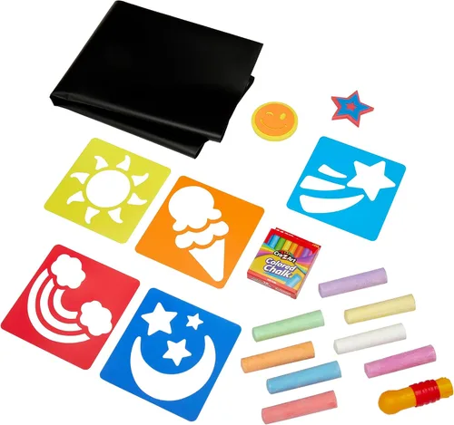 Vista 6 de Cra-Z-Art Juego de diseño de tiza para acera para interiores y exteriores