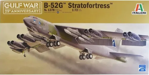 Vista 4 de Italeri ITA1378S 1/72 B-52G Strat Fortress Toy - Juguete gris