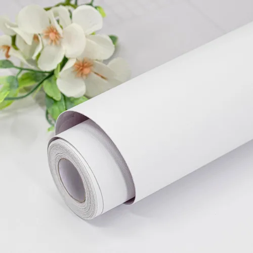 Vista 9 de Papel Tapiz Verde Mate Despegar y Pegar Papel de Contacto Verde 15.7 pulgadas x 118.1 pulgadas Papel Tapiz Color Sólido Texturizado Papel de Pared