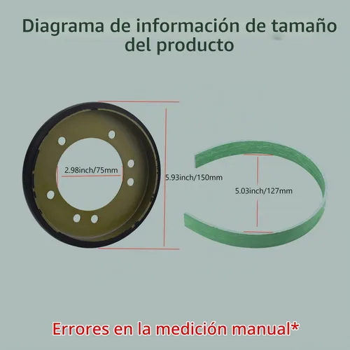 Vista 7 de Juego de discos de accionamiento de tractor de césped 04743700