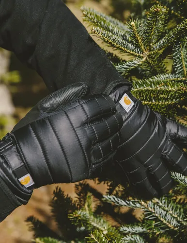 Vista 4 de Carhartt Quilts Mitón transpirable con aislamiento con inserto de evacuación resistente al agua, para mujer