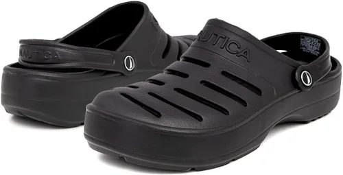 Vista 7 de Nautica - Zuecos para hombre - Sandalia deportiva - Con cierre ajustable en la espalda - (Zapatos para aguaPantuflas de pelo suave) River Edge
