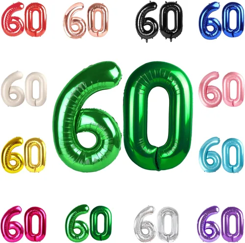 Vista 381 de Globo negro del número 0 de 40 pulgadas – globo número 0, decoraciones