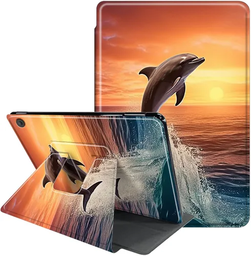 Vista 33 de Funda para Samsung Galaxy Tab A8 de 10.5 pulgadas 2022-360 grados giratoria multiángulo de visión protectora con apagado y encendido automático