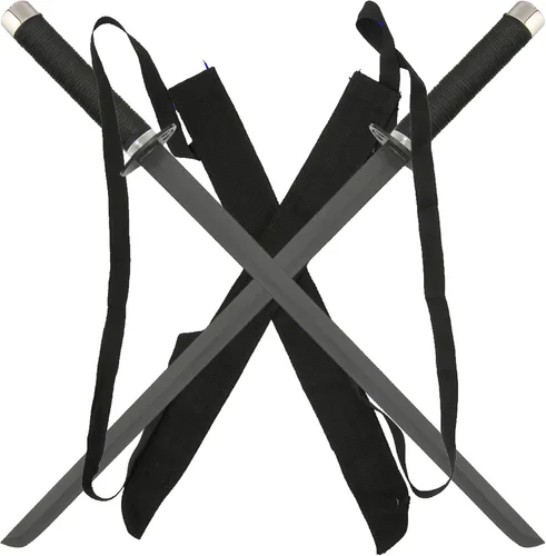 Vista 8 de Armory Replicas Colección Ninja Twin Sword - Cuchillas dobles de acero inoxidable con opciones de funda táctica