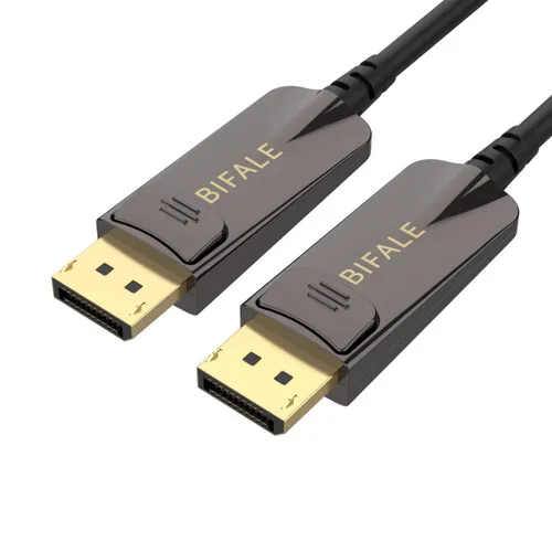 Vista 8 de BIFALE Cable DisplayPort 1.4 8K certificado VESA de 25 pies, cable DP 1.4 de nailon trenzado (8K @60Hz, 4K @144Hz y 1080P @240Hz), HBR3, 32.4Gbps