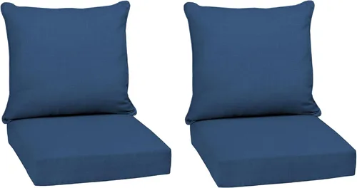 Vista 17 de Arden Outdoor Deep Seat Cushion Set, 24x24, Aqua