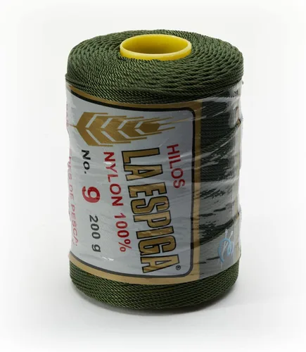 Vista 10 de N° 9 - 100% Cordón de Hilo de Nylon Omega para Tejer y Crochet - 01 Blanco