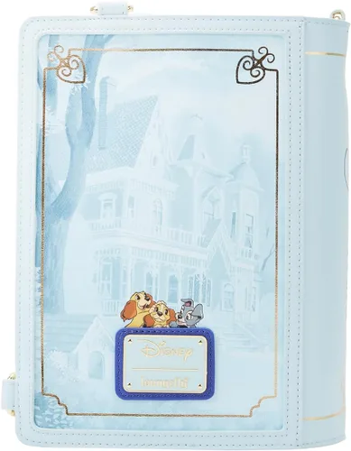Vista 5 de Loungefly Disney Lady and the Tramp Book Crossbody Bag