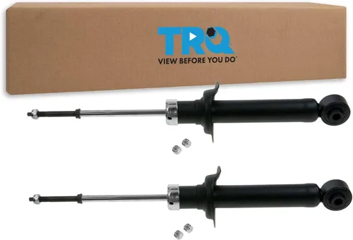 Vista 341 de TRQ Juego de amortiguadores traseros compatible con Chevrolet Express 1500 2003-2014, Express 3500 2006-2022, GMC Savana 1500, Savana 3500