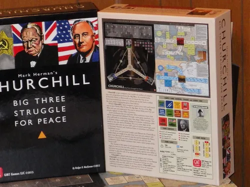 Vista 3 de Churchill: Los tres grandes luchan por la paz