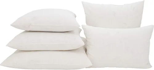 Vista 2 de SARO LIFESTYLE Relleno de almohada de plumón, blanco, 13"x20