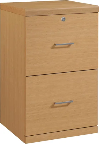 Vista 14 de OSP Home Furnishings Alpine Archivador de 2 cajones con cajón superior de bloqueo y sistema de fijación de bloqueo, vertical, negro