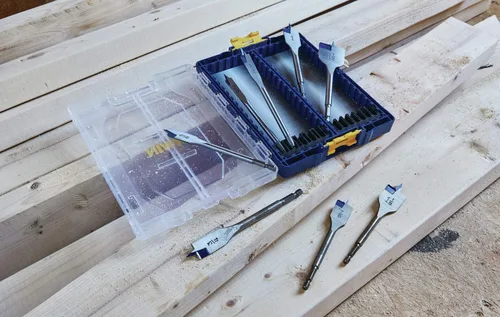Vista 5 de Irwin Tools IRWIN Speedbor Max Juego de brocas de 8 piezas (IWAX128PC)