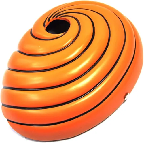 Vista 4 de Tobi - Máscara para Obito Uchiha de GFK para accesorios Akatsuki color amarillo