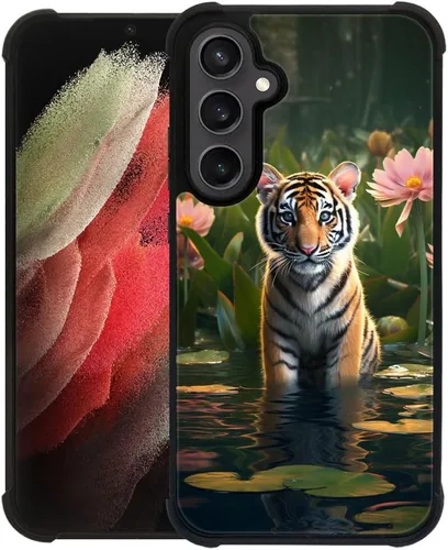 Vista 84 de Funda compatible con Samsung Galaxy S23, diseño de elefantes africanos, diseño increíble a prueba de golpes, antiarañazos, carcasa trasera