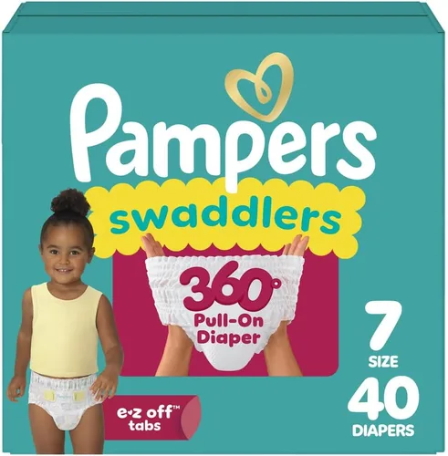 Vista 29 de Pañales Pampers - Swaddlers 360° - Talla 3, 70 unidades, hasta 100% de protección contra fugas, ajuste cómodo y seco, diseñado para cambios fáciles