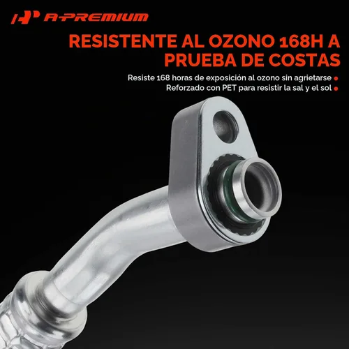Vista 3 de A-Premium Conjunto de manguera de succión A/C compatible con Ford y Mercury