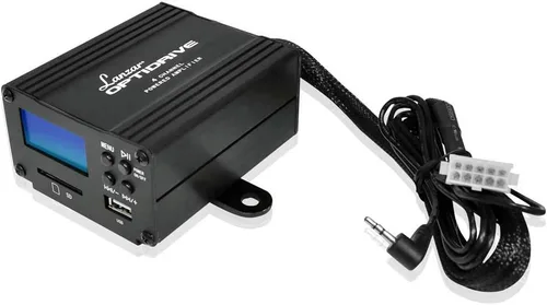 Vista 2 de Lanzar Sistema amplificador de altavoz de motocicleta de 3 pulgadas, 700 vatios resistente a la intemperie con dos altavoces impermeables de 3